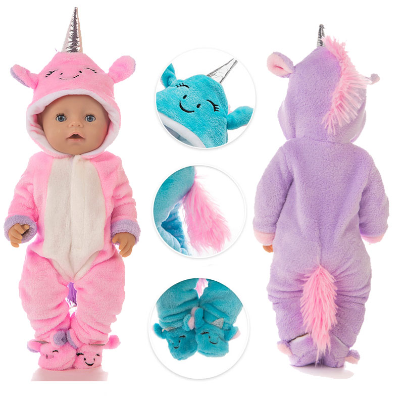 Baby Clothing Onesies - Suit+Shoes Dolls Outfit For 17 inch