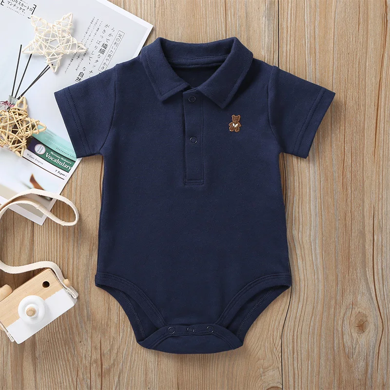 Baby Clothing Clearance - Summer Baby Boys Girls Jumpsuit Solid