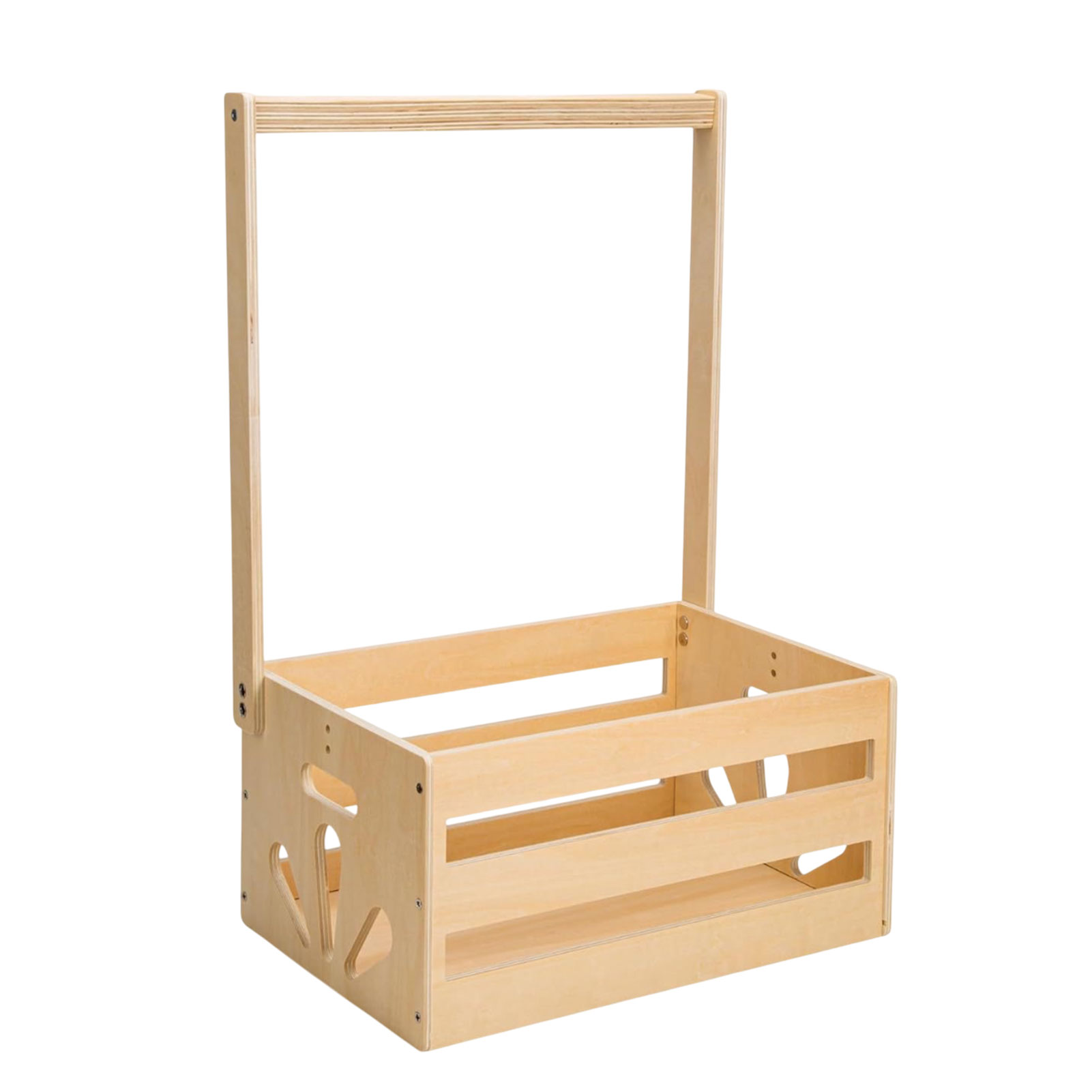 Baby Clothing Basket - 2025 Large Wooden Baby Product Storage