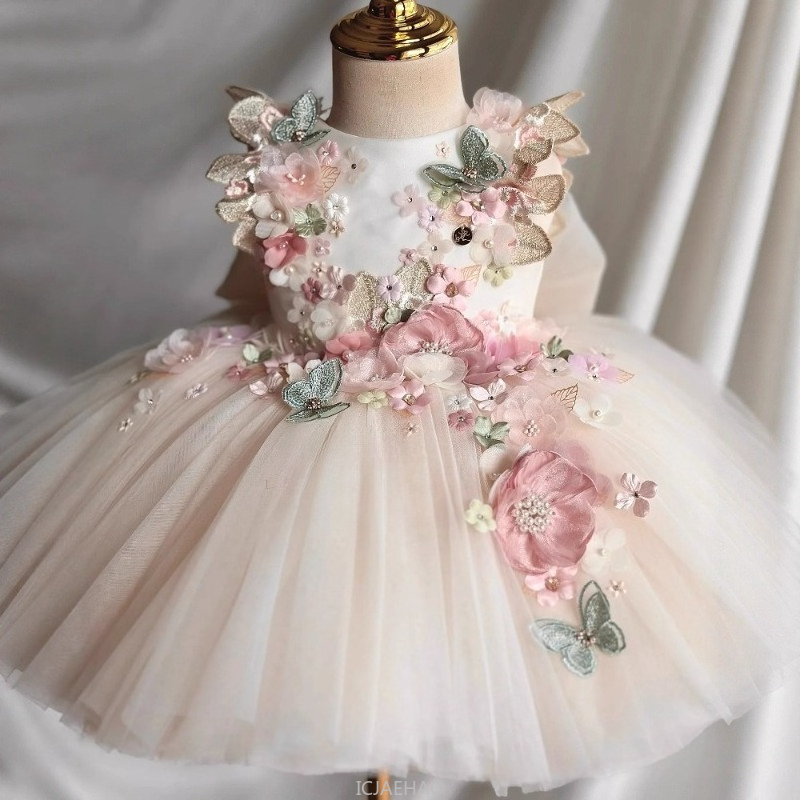 Baby Clothing Us - Wed Dress Summer Children Girls First