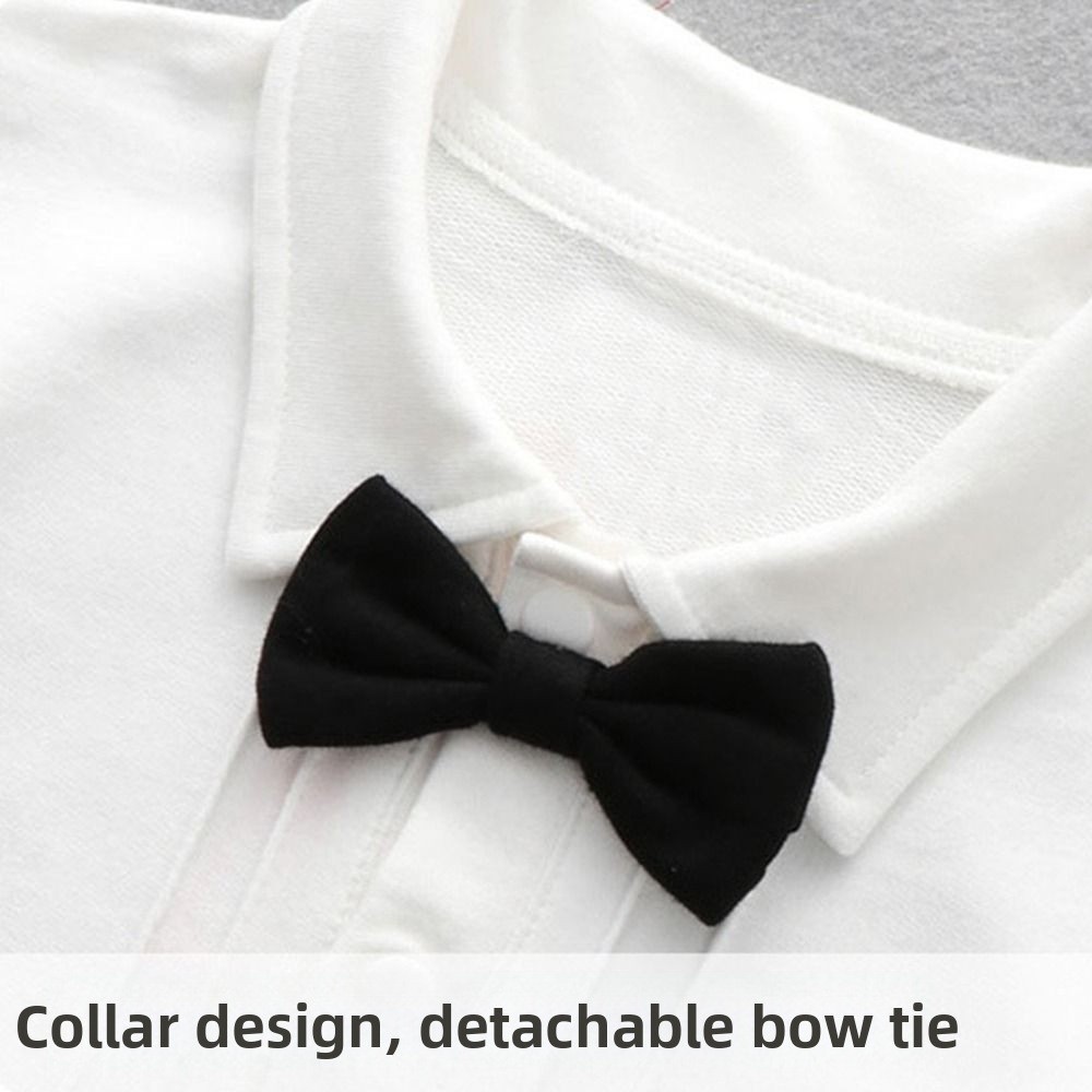 2Pcs/Set Black Tuxedo Gentlema - огляд і ціна Baby Clothing Bundles