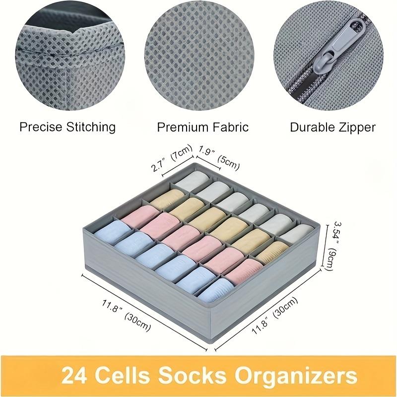 24 Grid Foldable Storage Organ - огляд і ціна Baby Clothing Organizer