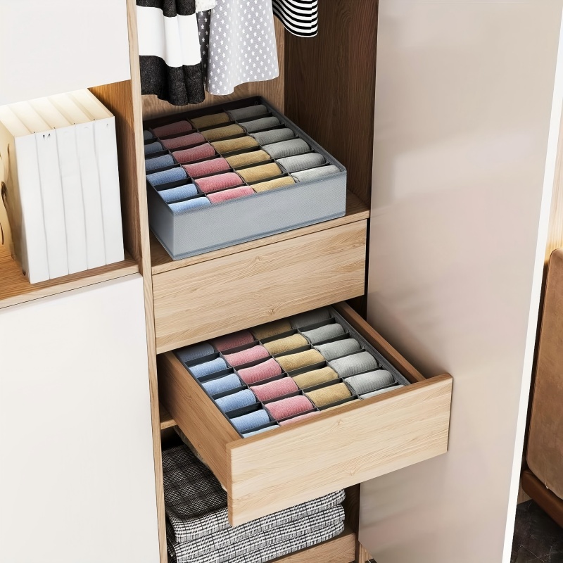 24 Grid Foldable Storage Organ - огляд і ціна Baby Clothing Organizer