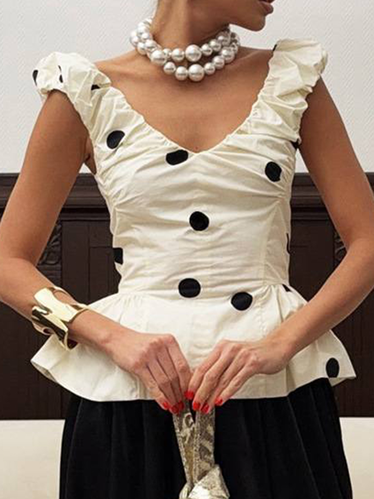 Women 2 Piece Polka Dot Dress  - огляд і ціна Summer Short Set