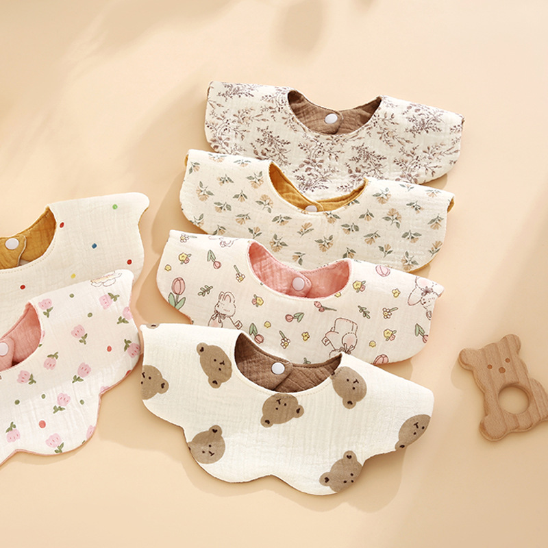 1-Pack Newborn Bibs, Reversibl - огляд і ціна Printed Bibs Pack