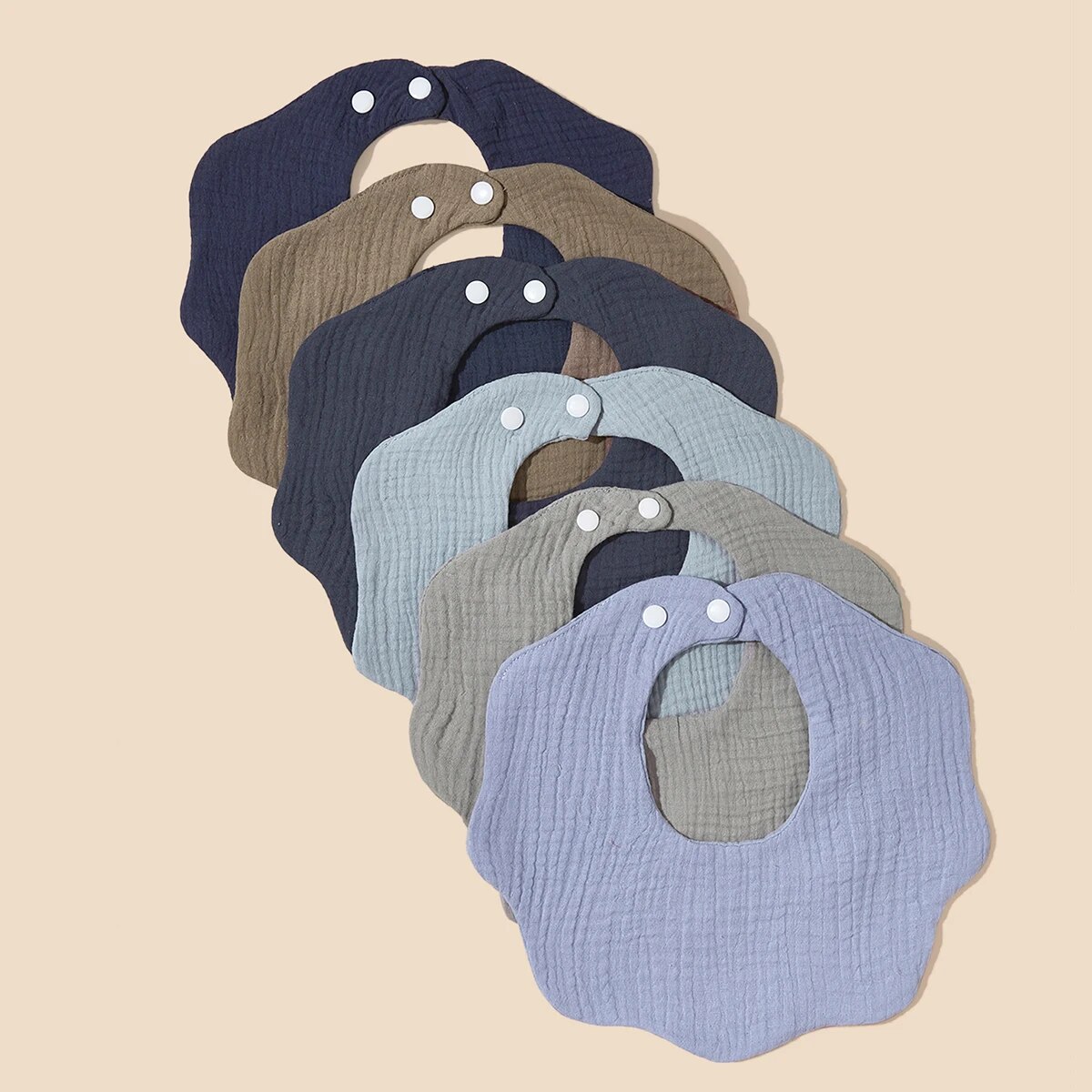 3 Packs (Random Color) Baby Ba - огляд і ціна Printed Bibs Pack