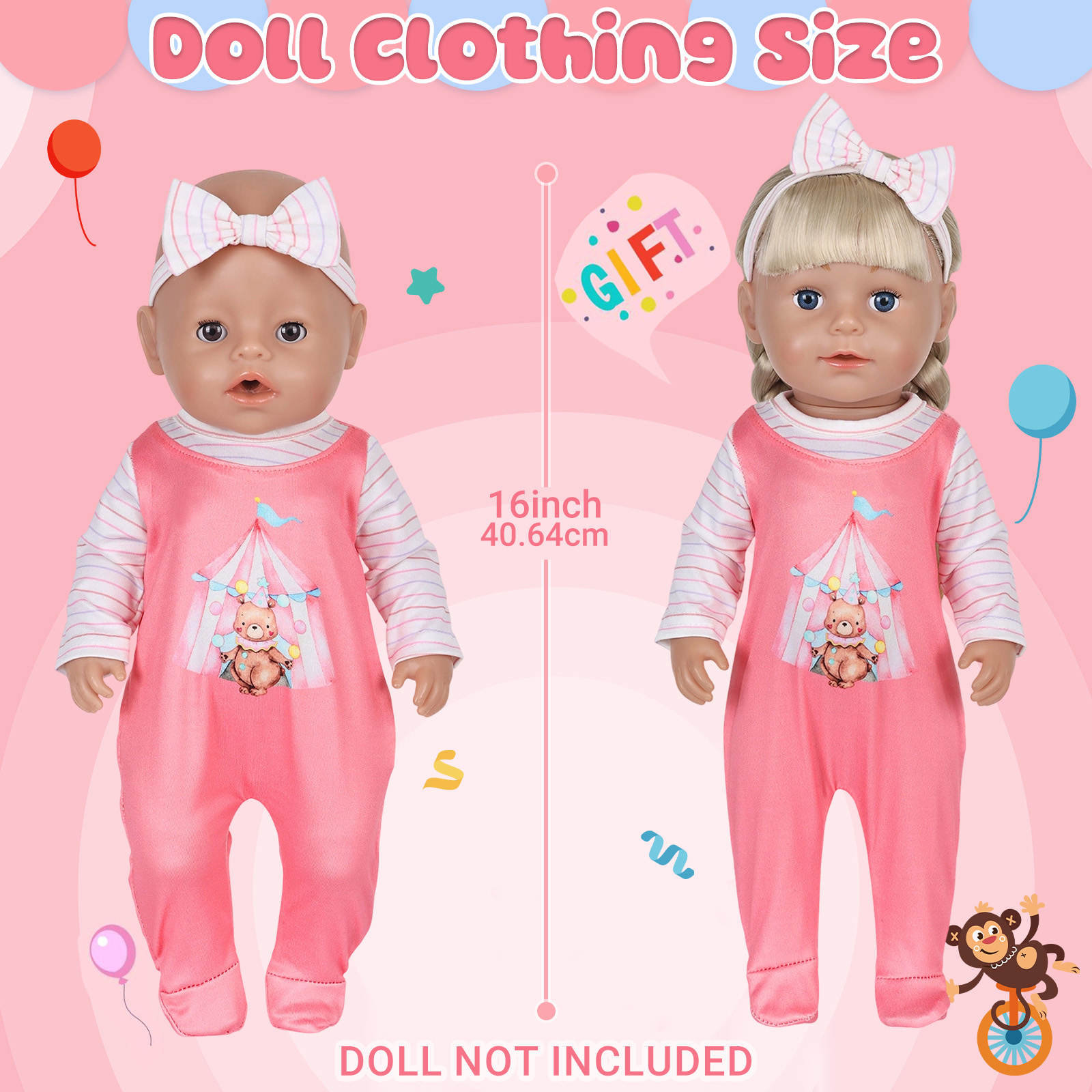 Doll Clothes for 16-18inch 40- - огляд і ціна Baby Clothing Patterns Free