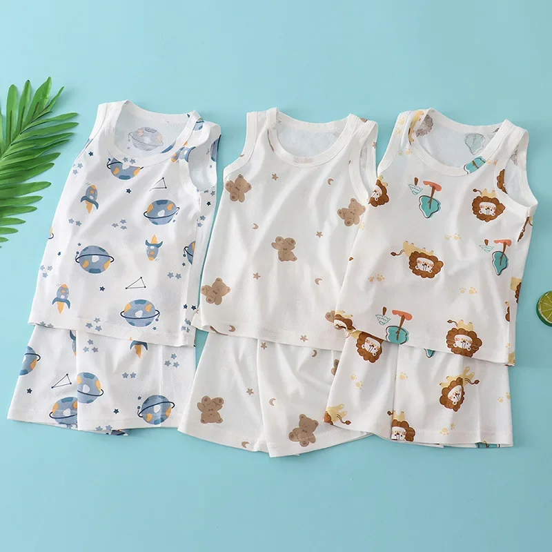 Kids Bamboo Cotton Vest Suit S - огляд і ціна Baby Clothing Kit