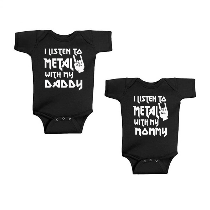I Listen to Metal with My Dadd - огляд і ціна Baby Clothing Brands