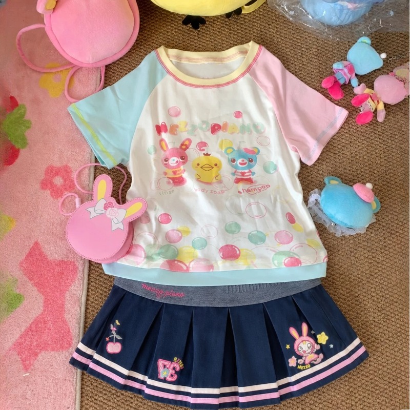 Girls Slim Subculture Two Piec - огляд і ціна Summer Short Set