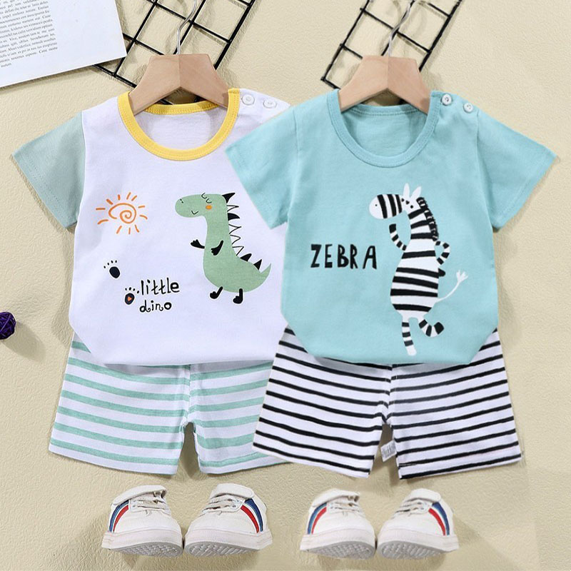 Cotton Tees+Shorts 2-piece Tra - огляд і ціна Baby Clothing Bundles