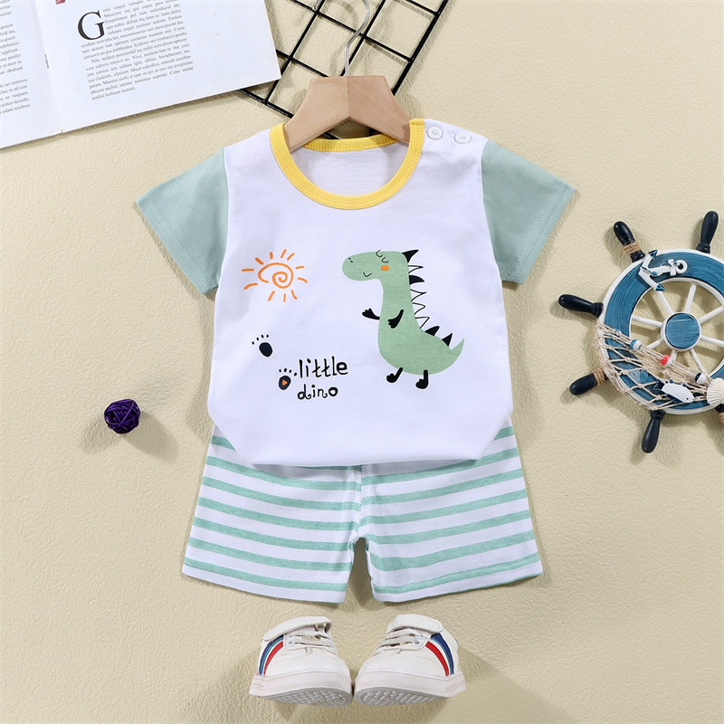 Cotton Tees+Shorts 2-piece Tra - огляд і ціна Baby Clothing Bundles