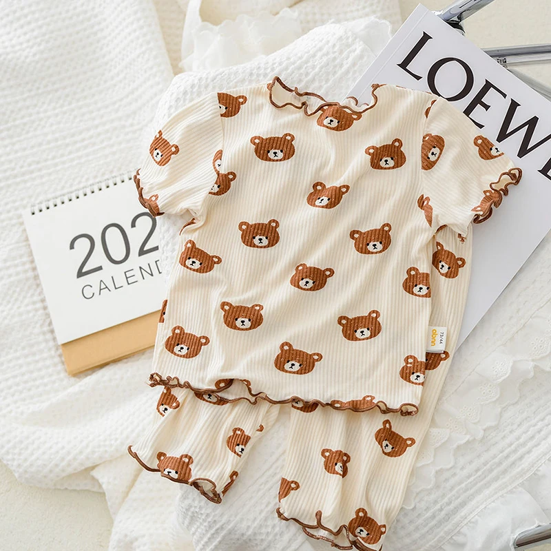 2026 Summer cotton cartoon cas - огляд і ціна Baby Clothing Bundles