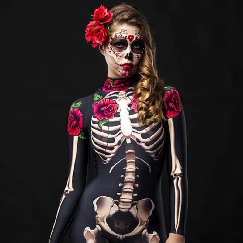Rose Skeleton Adult Kids Scary - огляд і ціна Baby Clothing Onesies