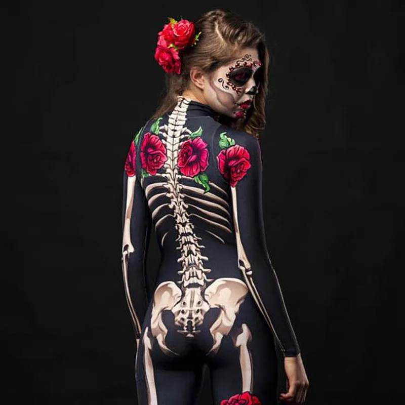 Rose Skeleton Adult Kids Scary - огляд і ціна Baby Clothing Onesies