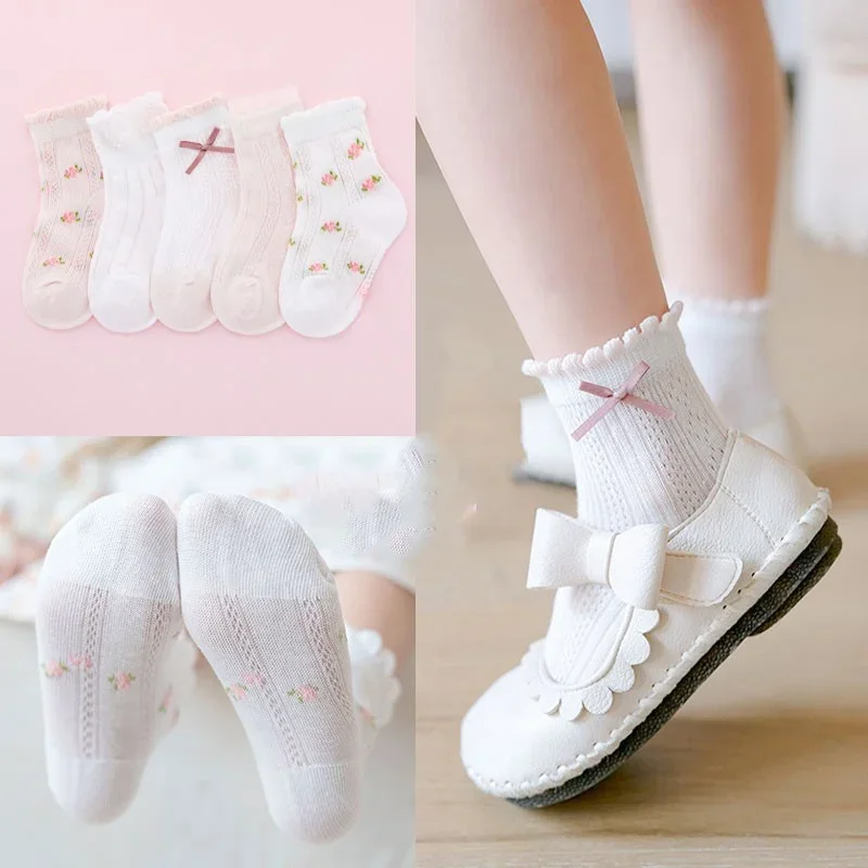 Kids Socks 5 Pairs/Lot Spring  - огляд і ціна Baby Clothing Patterns Free