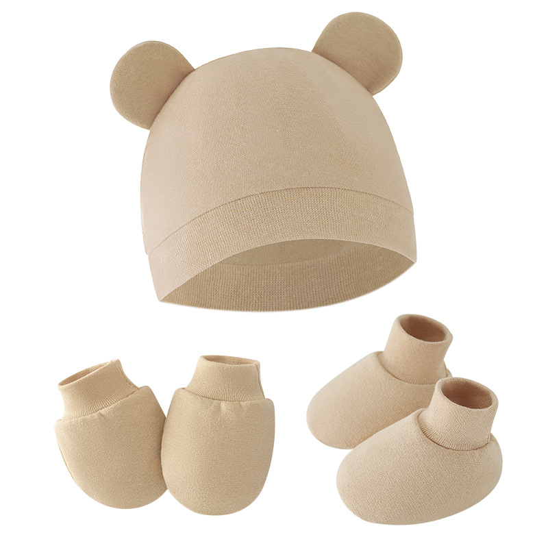 Cute Baby Hat Newborn Bonnet G - огляд і ціна Baby Mittens Scratch