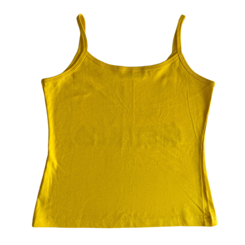 Yellow Printed Y2k Clothes Vin - огляд і ціна Baby Yellow Clothing Women