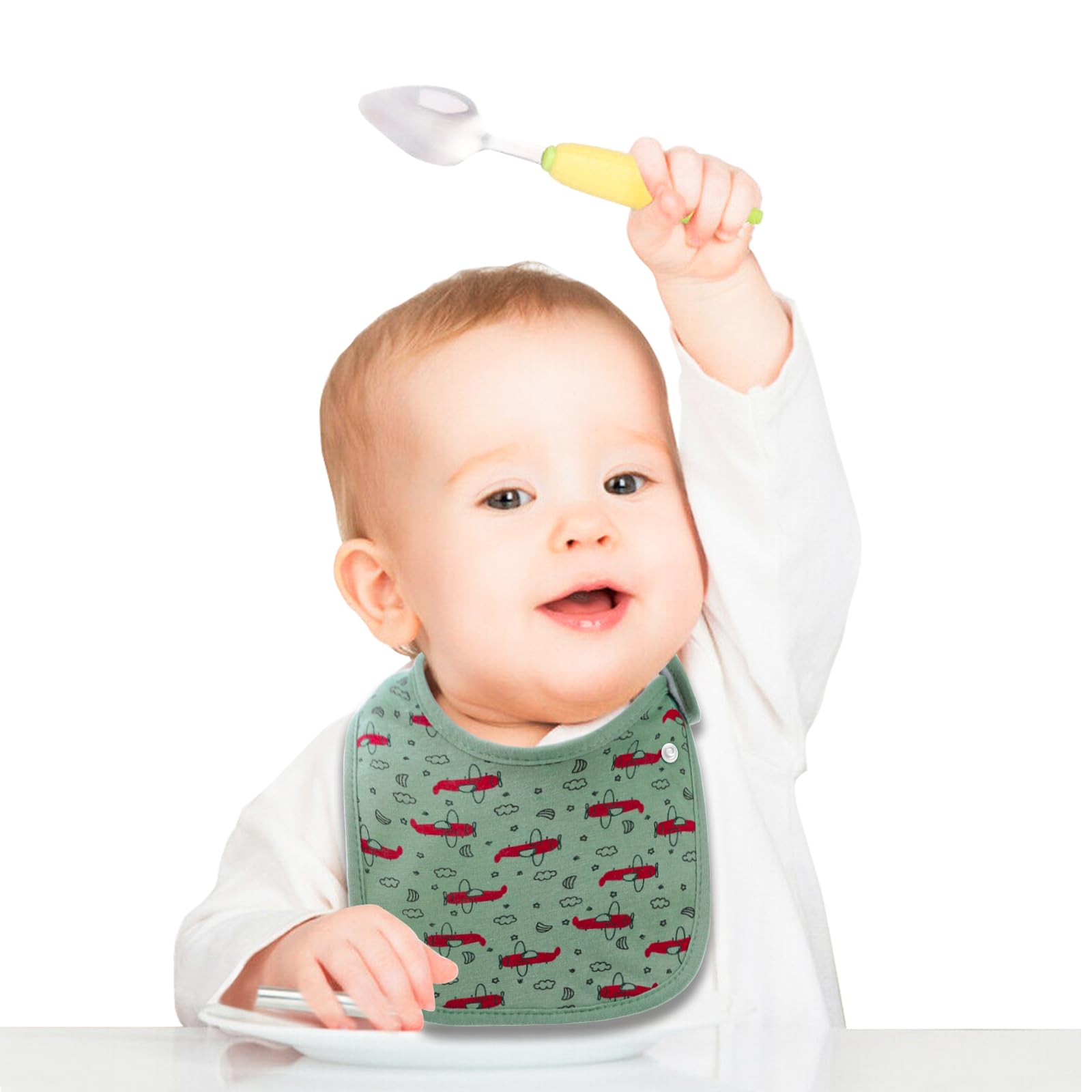 10-Pack Baby Bandana Bibs Soft - огляд і ціна Printed Bibs Pack