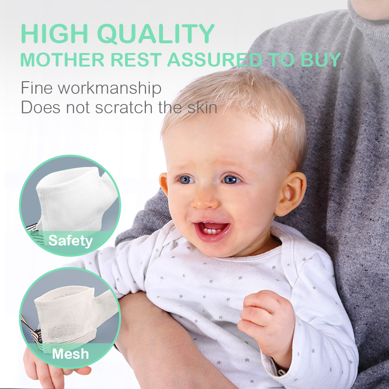 Baby Anti-eating Hand Gloves B - огляд і ціна Baby Mittens Scratch
