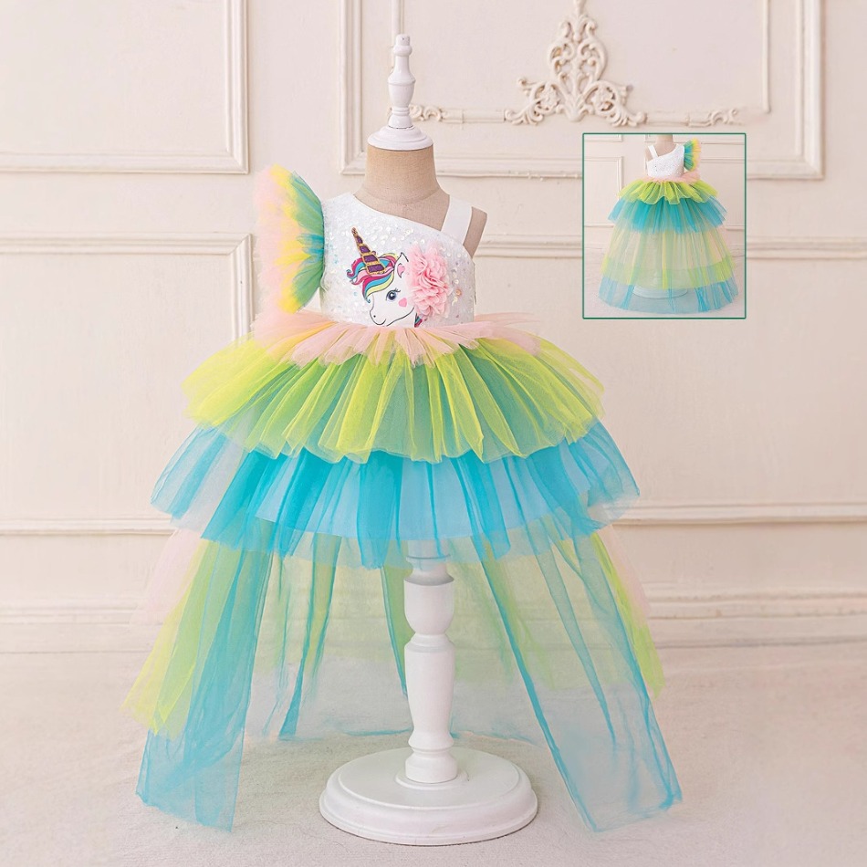 Rainbow Unicorn Baby Party Gir - огляд і ціна Baby Clothing Us