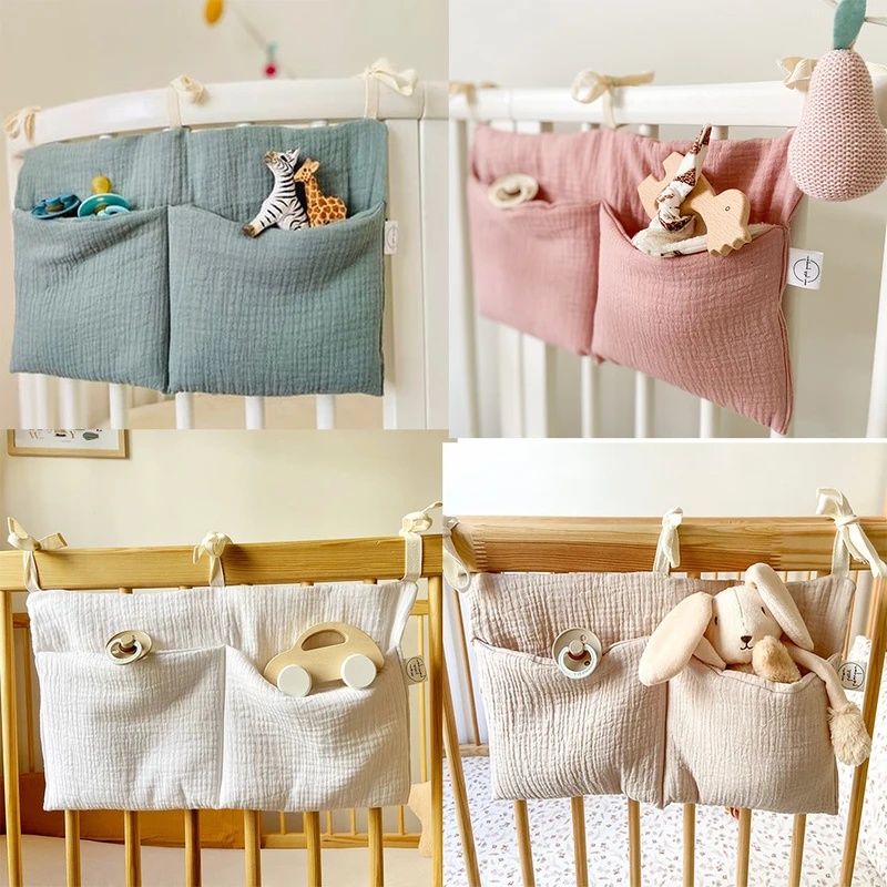 1/2pcs Baby Crib Organizer Cot - огляд і ціна Baby Clothing Organizer