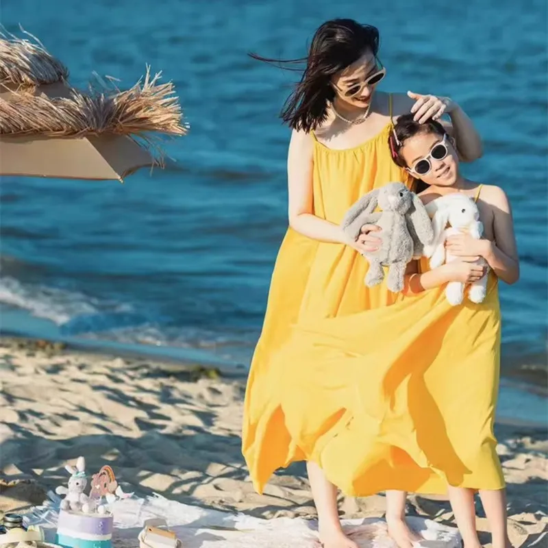 Mother and Daughter Matching B - огляд і ціна Baby Yellow Clothing Women
