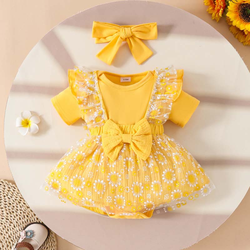 0-18 Months Baby Girl Clothing - огляд і ціна Baby Yellow Clothing Women