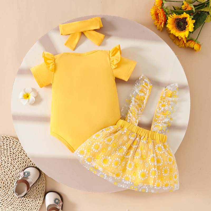 0-18 Months Baby Girl Clothing - огляд і ціна Baby Yellow Clothing Women