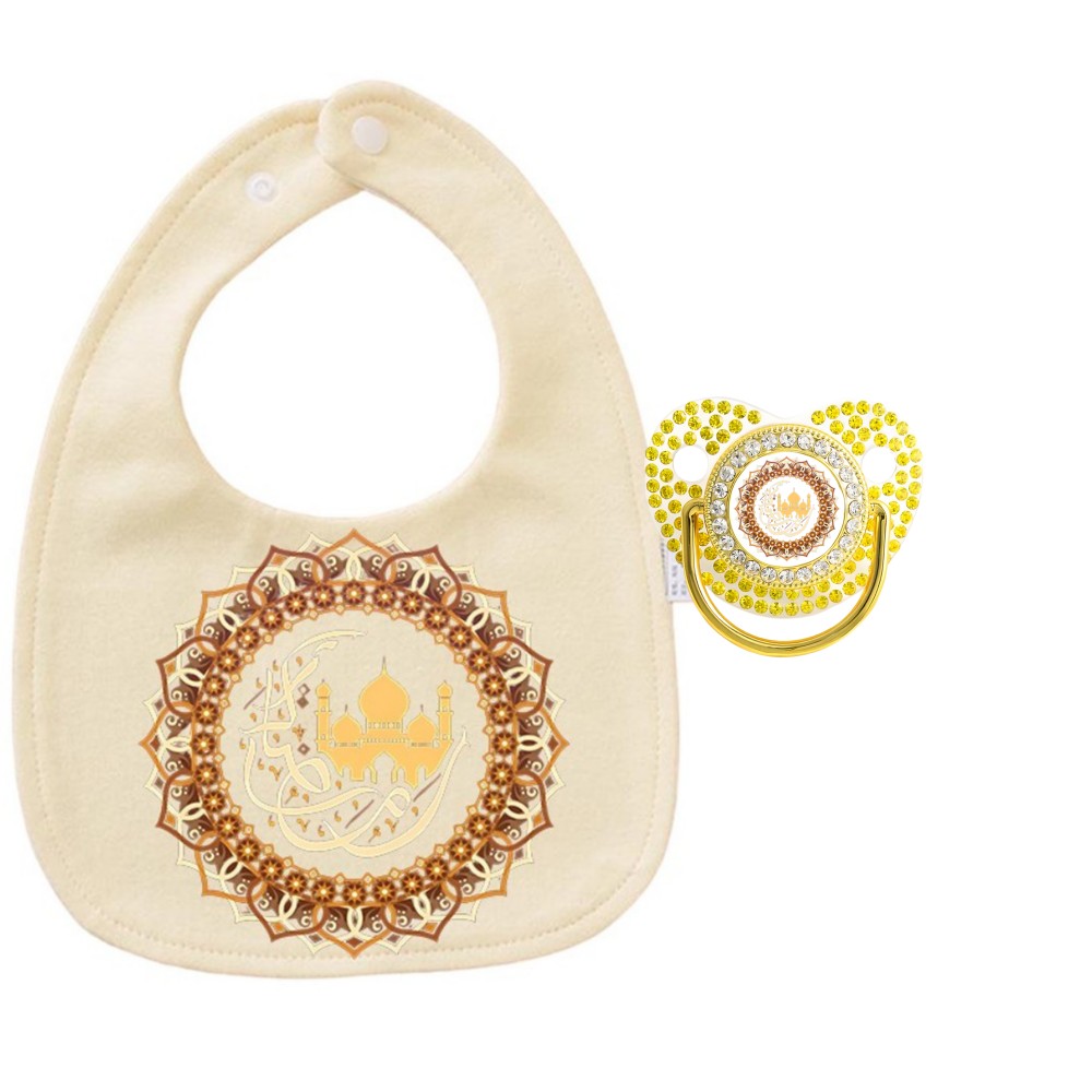 Islamic Themed Baby Bib and Sa - огляд і ціна Printed Bibs Pack