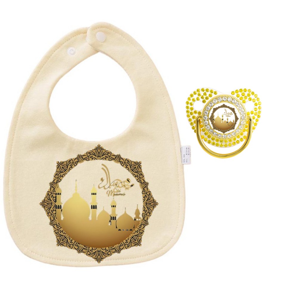 Islamic Themed Baby Bib and Sa - огляд і ціна Printed Bibs Pack
