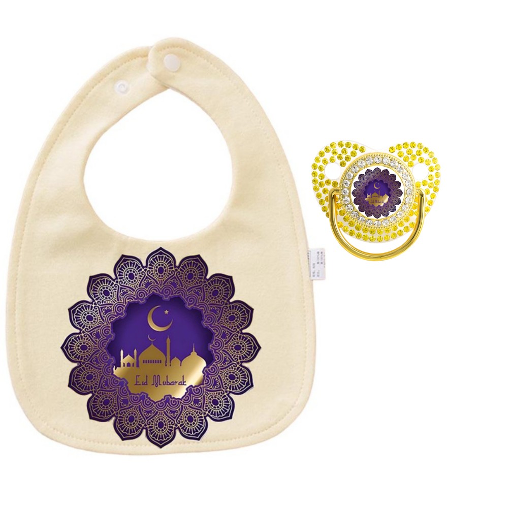 Islamic Themed Baby Bib and Sa - огляд і ціна Printed Bibs Pack