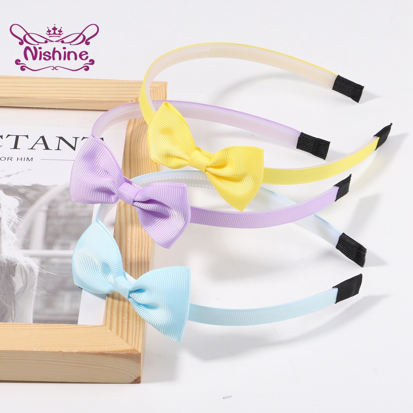 1PCS Ribbon Bow Knot Headband  - огляд і ціна Baby Clothing Us