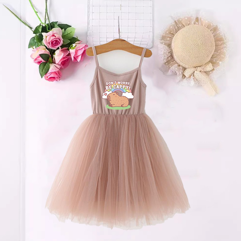 Capybara Girls Dresses Anime P - огляд і ціна Baby Clothing Us