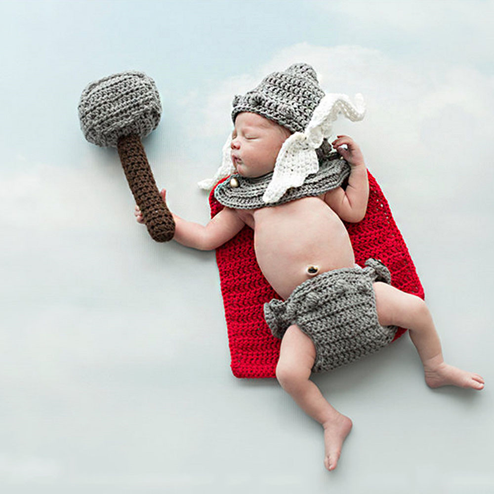 Newborn Photography Props Thor - огляд і ціна Baby Clothing Us