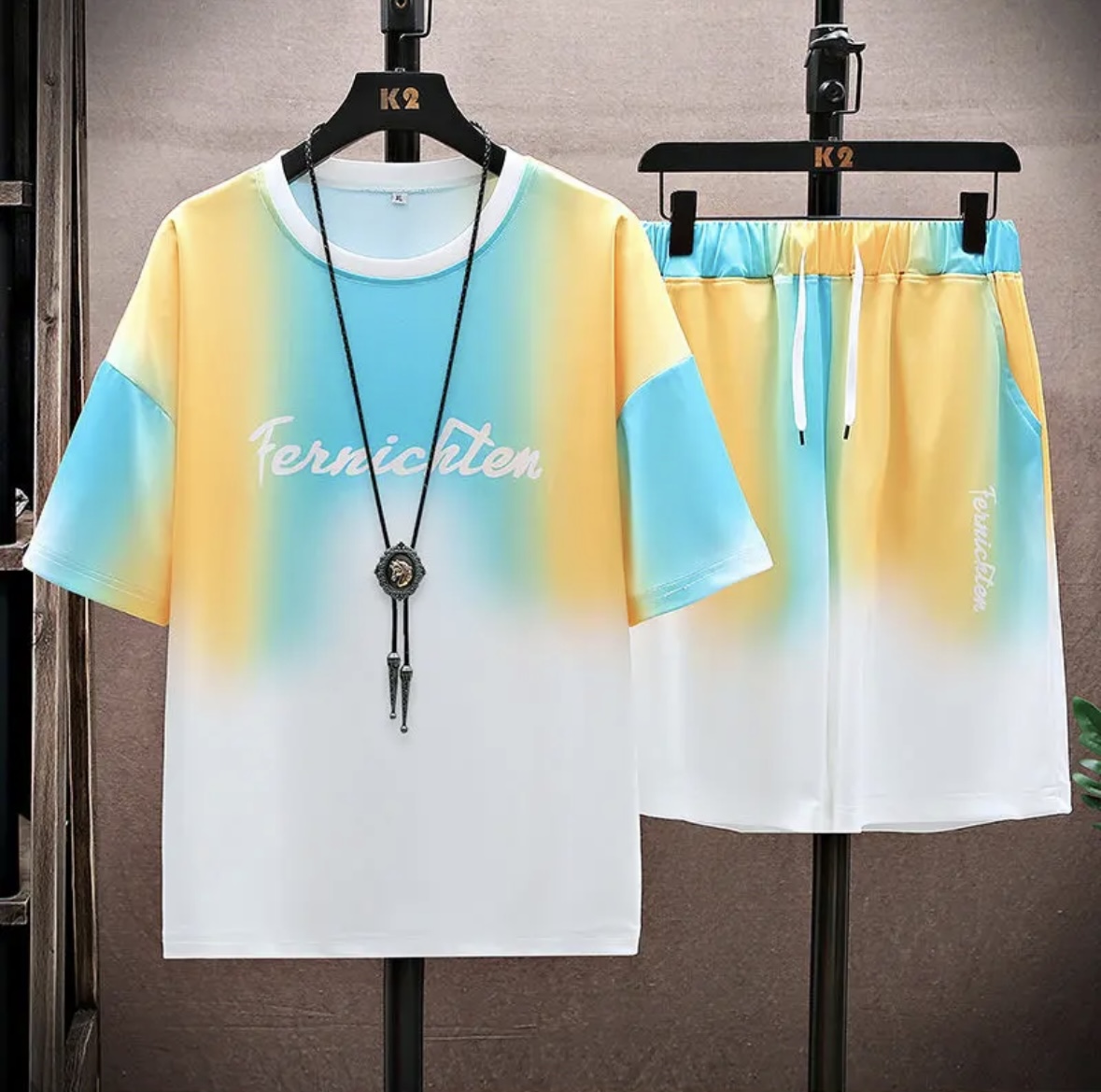 New hot-selling summer couple  - огляд і ціна Summer Short Set