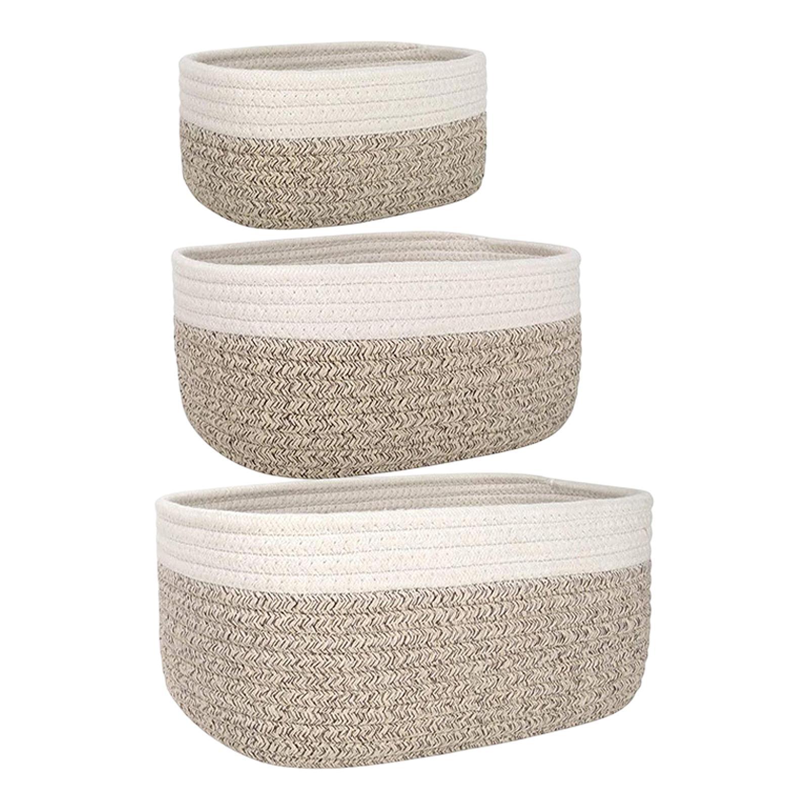 Cotton Rope Basket, Storage Ba - огляд і ціна Baby Clothing Basket