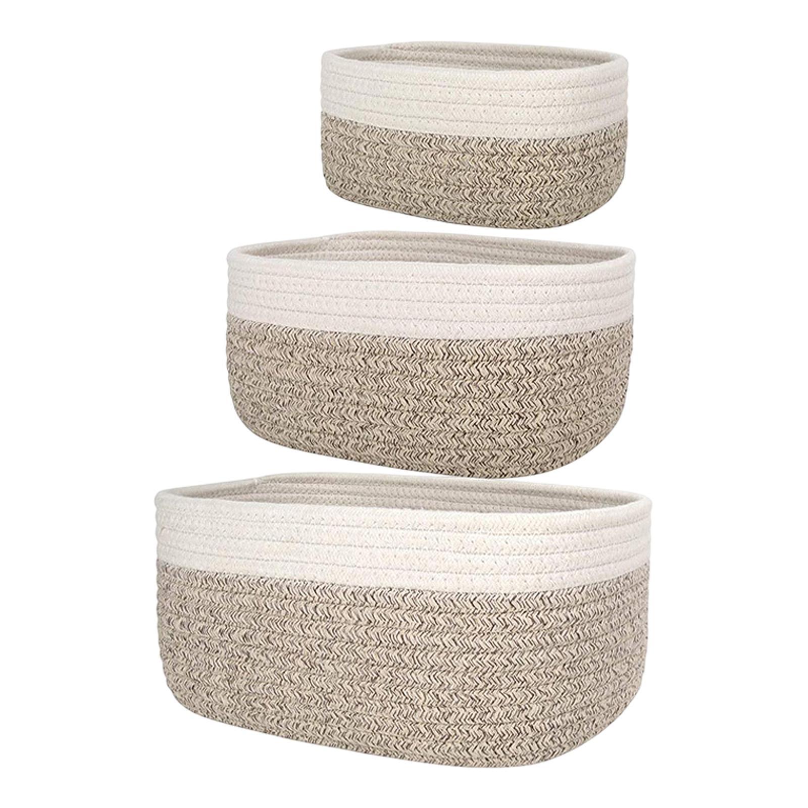 Cotton Rope Basket, Storage Ba - огляд і ціна Baby Clothing Basket