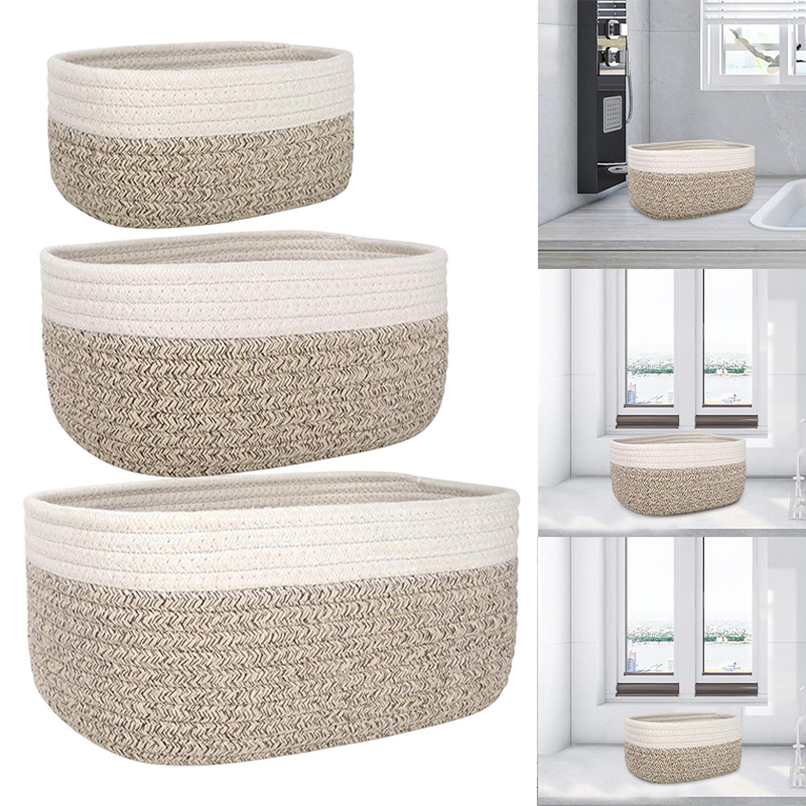 Cotton Rope Basket, Storage Ba - огляд і ціна Baby Clothing Basket